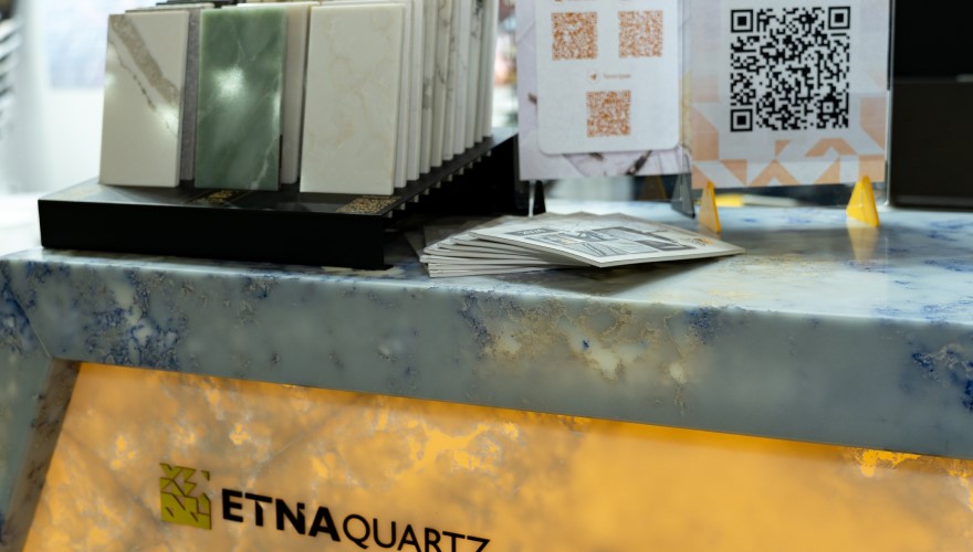 Etna Quartz на КАМЕНЬФОРУМ 2025 Etna Quartz на КАМЕНЬФОРУМ 2025