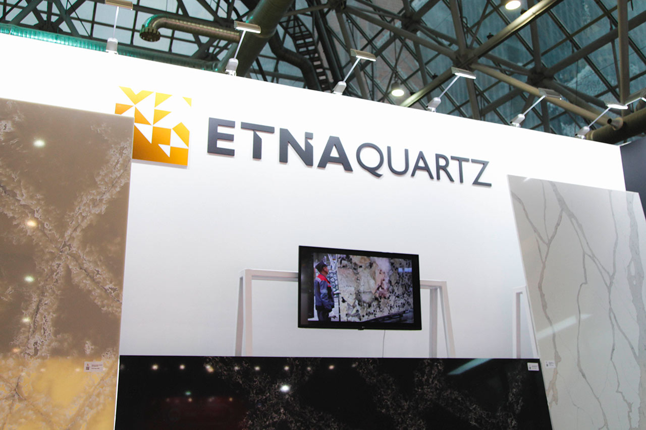 Etna Quartz на выставке МЕБЕЛЬ-2022